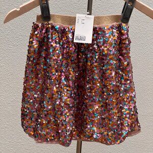 H&M Multi-Color Sequin Party Skirt - NWT